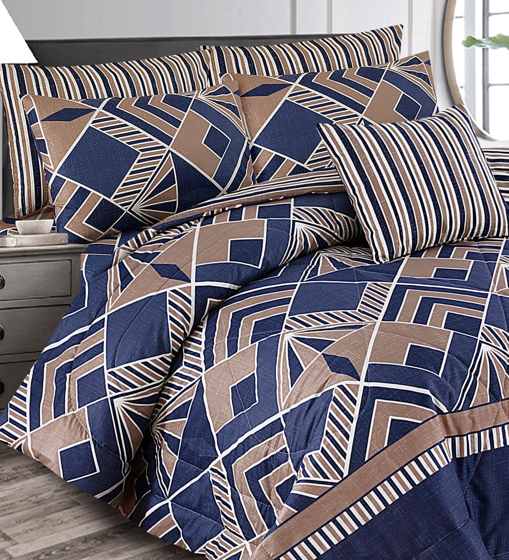 7 Pcs  Comforter Set Mh-762