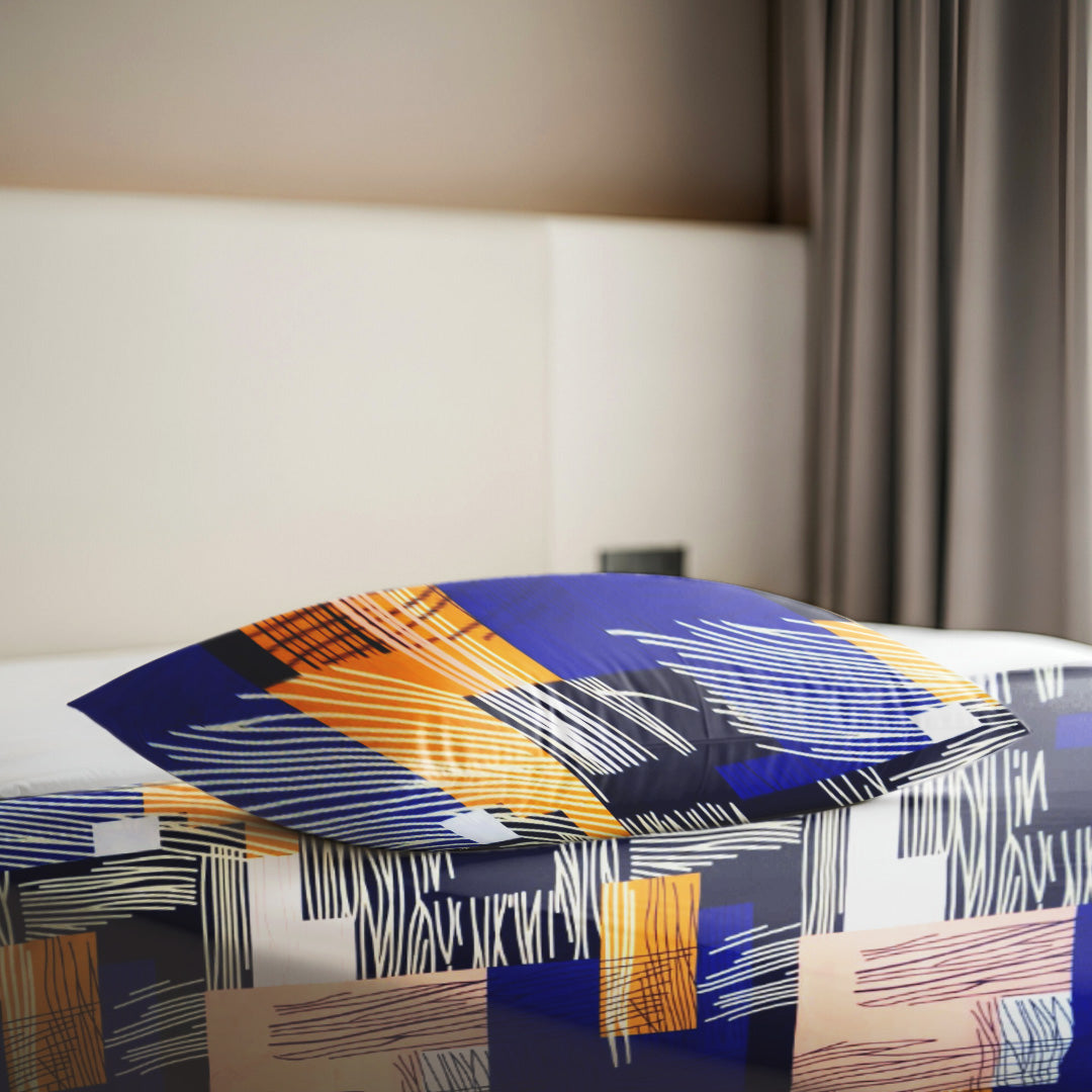 Geometric Abstract 3PCS Bedsheet Set
