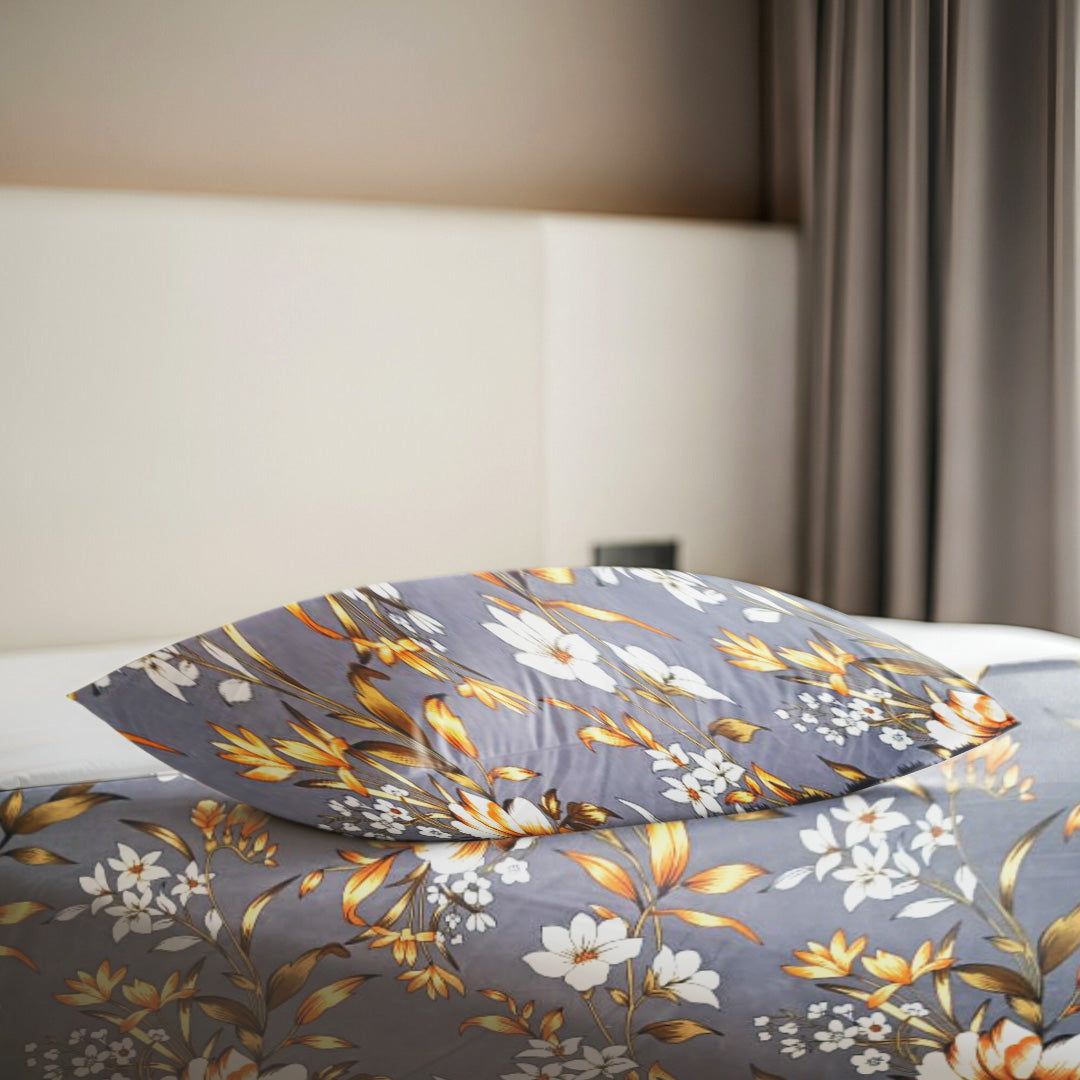Twilight Bloom 3 PCS Bedsheet