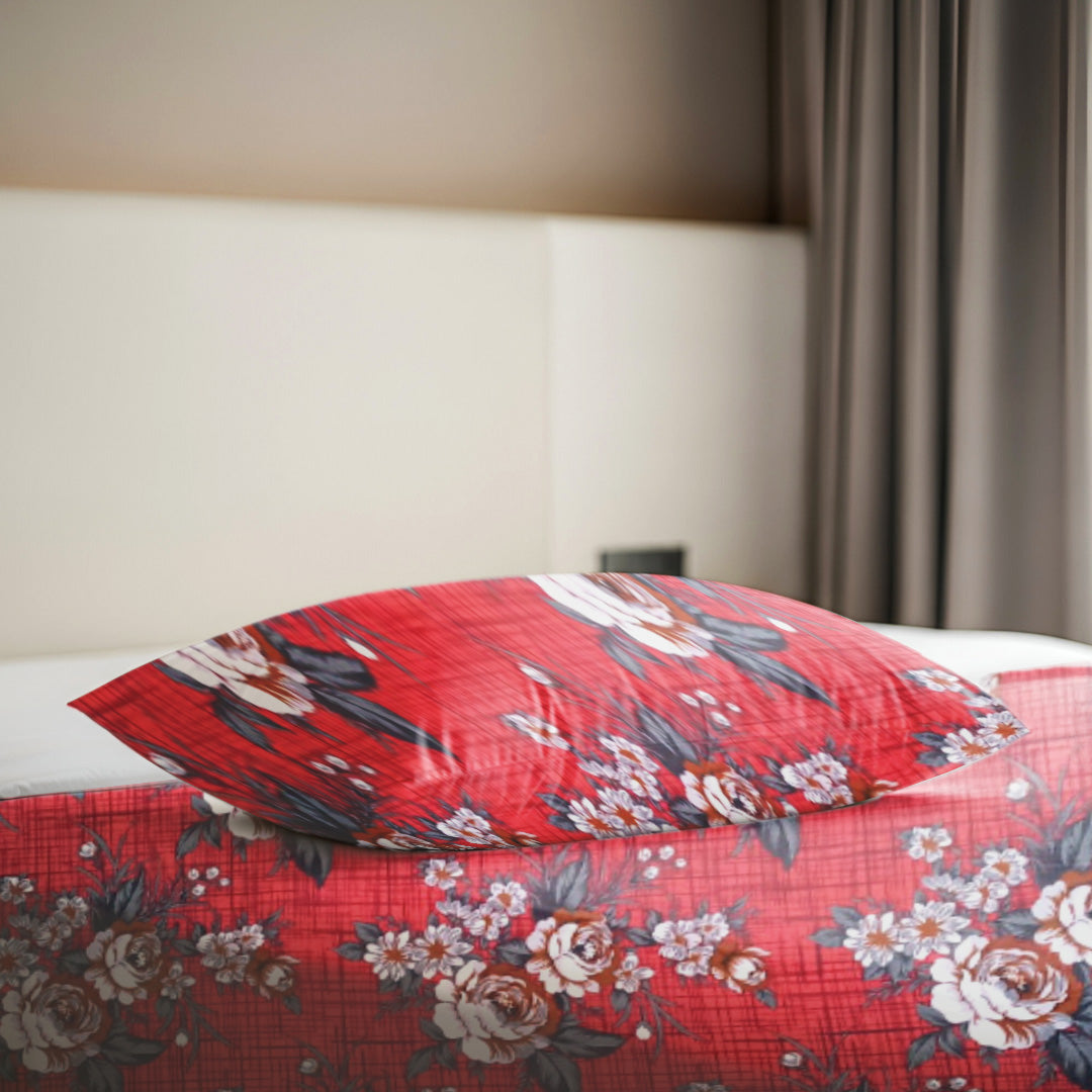 Scarlet Blossom Heritage 3PCS Bedsheet