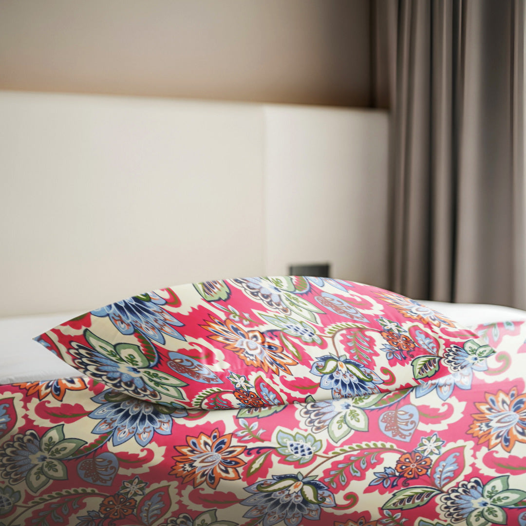 Multicolor Floral 3PCS Bedsheet Set