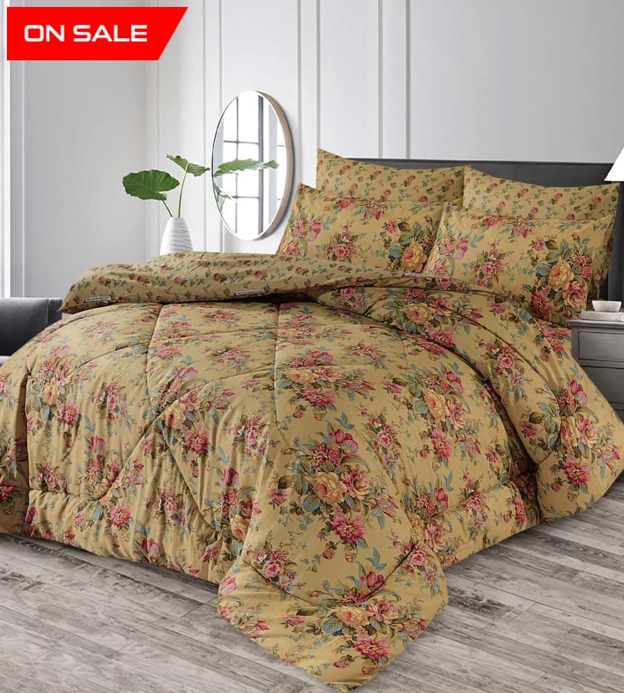7 Pcs comforter Set SR - 916