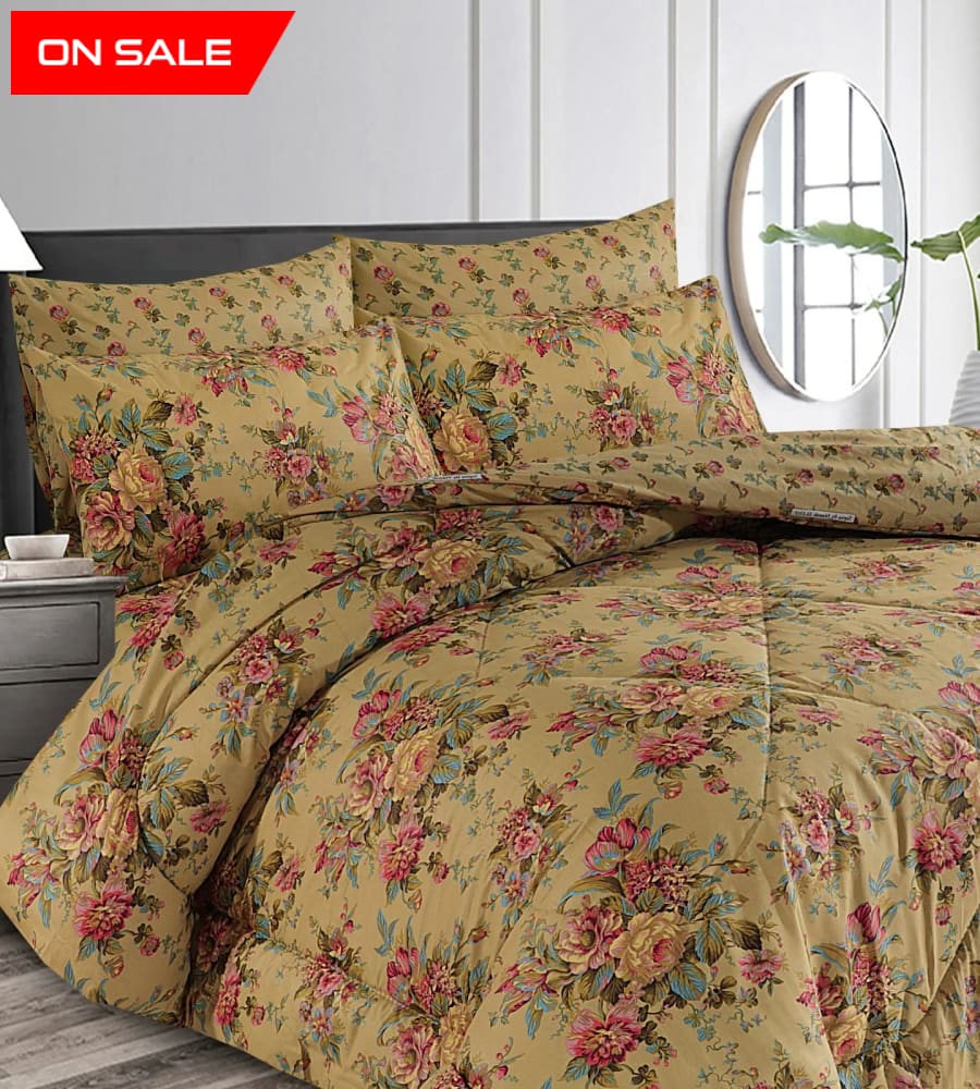 7 Pcs comforter Set SR - 916