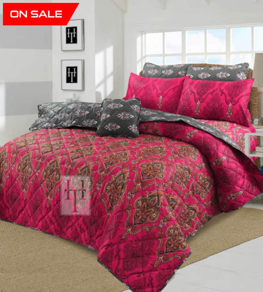 Munazza Arif Favourite Comforter Set 7 Pcs D-778