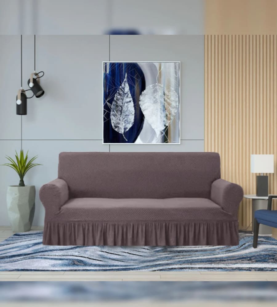 Turkish Style  Sofa Cover ﹙ Mouse Color ﹚